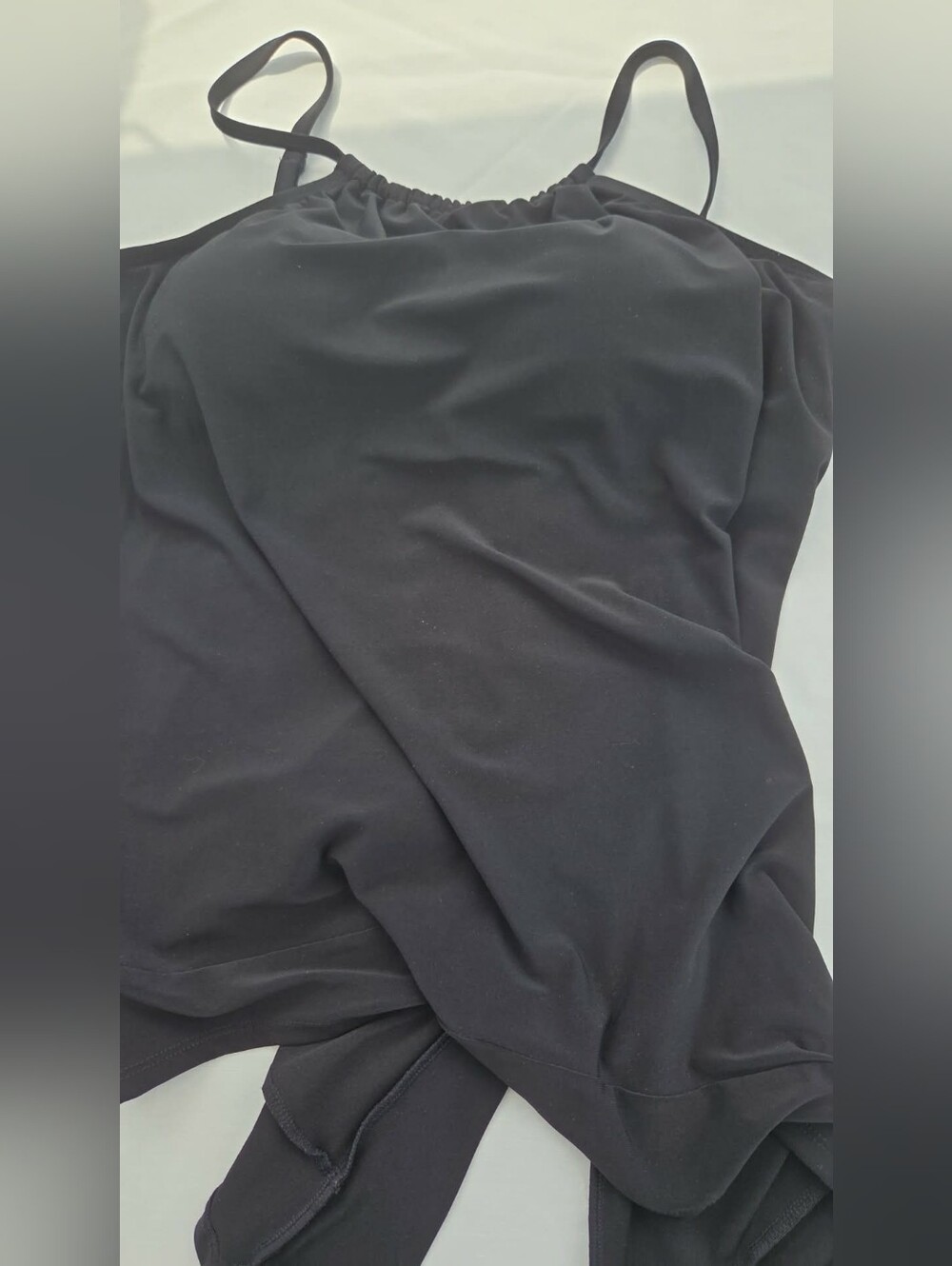 XL Black Tankini 2 Pc